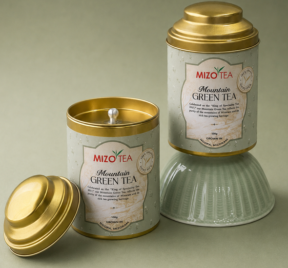 Mizo Tea Mountain Green Tea pack