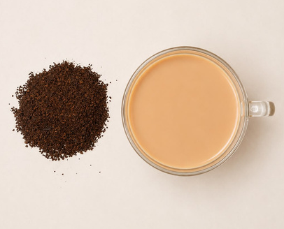 Premium tea detail